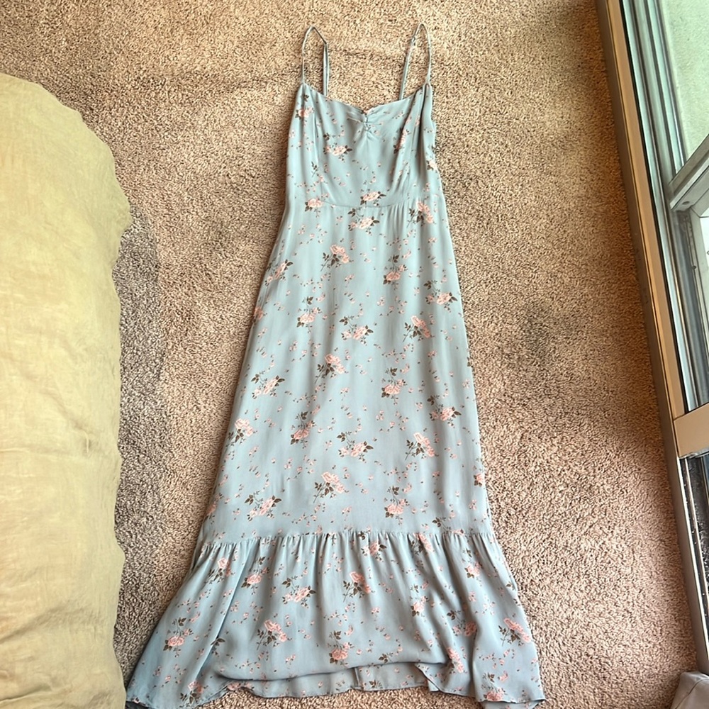 Reformation dress. Light blue. Size 4.